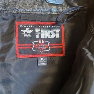 Men's Black Leather pants